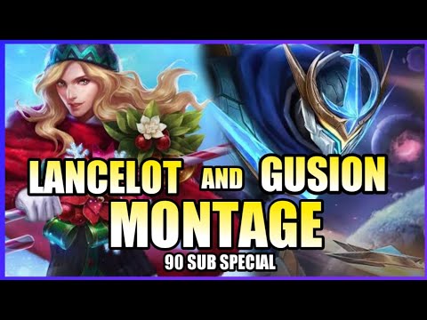 LANCELOT AND GUSION MONTAGE //MLBB// 90 Subscribers Special!