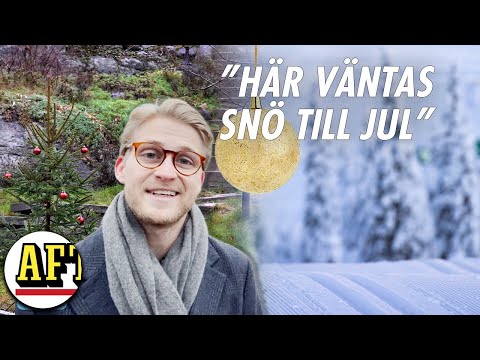 Meteorologen: ”Här väntas snö till julafton”