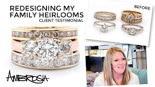 How I Custom Made My Wedding Ring with My Family Heirlooms