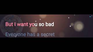 Secret | Maroon 5 | Lyrics Video