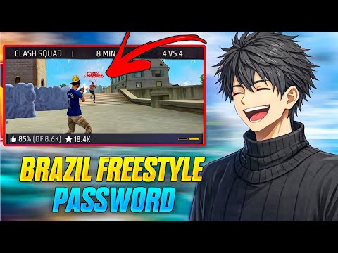 BRAZIL🇧🇷 4V4 + REAL BACKJUMP🦘 FREESTYLE MAP PASSWORD 🔐 🔥