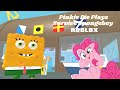 Pinkie Pie Plays Survive Spongeboy And Krispy Crab Obby