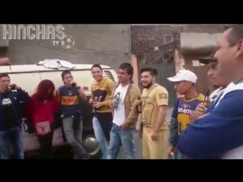 "Ã‰sto es ser Hincha de Pumas" Barra: La Rebel &bull; Club: Pumas