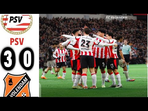 PSV 3-0 Volendam | Till Guus Scores 10th League Goal | Eredivisie 2025 Highlights