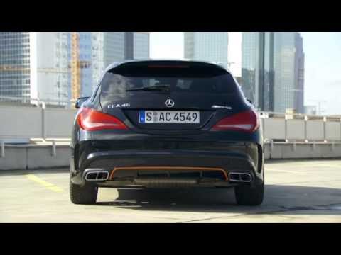 New Mercedes CLA 45 AMG 4MATIC (2016)  Shooting Brake PREVIEW sound, exterior, interior, colours