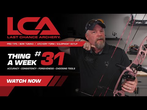 Thing A Week #31 – How to Get More Clearance with a Short Draw Length