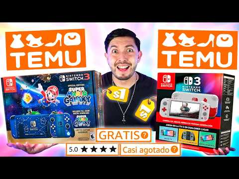 COMPRÉ TODAS LAS PS5,XBOX,NINTENDO MAS COSTOSAS DE TEMU...  ME ESTAFAN?