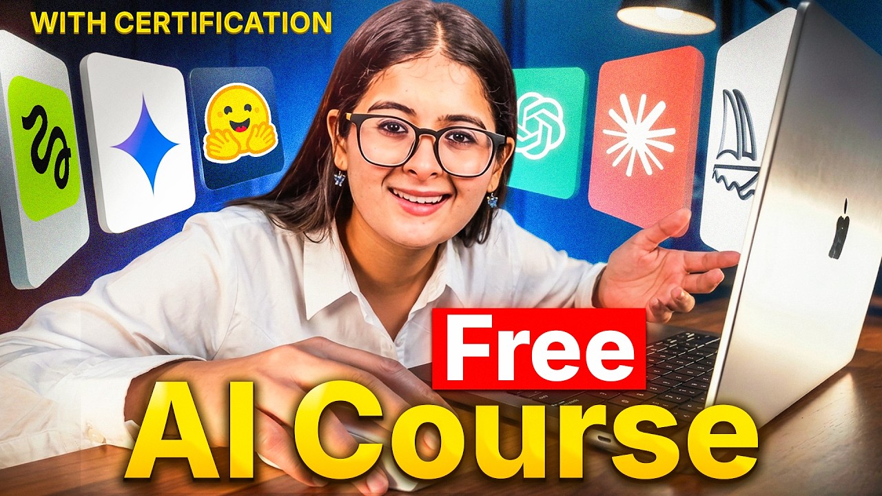 Complete Future-Ready AI Course 2026 (FREE) | Beginner to Advanced | Certificate + Real Projects + Practical Skills