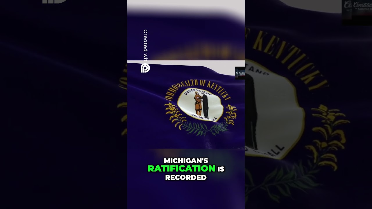 Forgotten Amendment  Michigan's Historic 39th Ratification