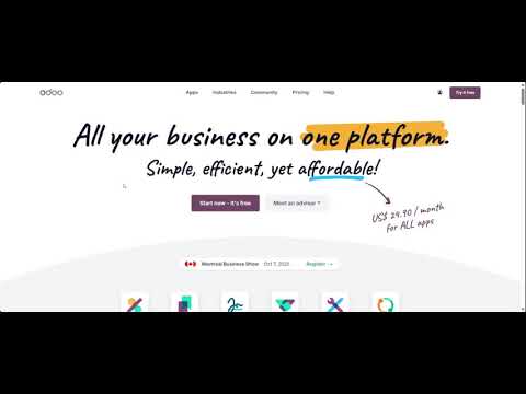 Stop Agonizing Over Business Software and Just Choose Odoo #smallbusiness #entrepreneur #software