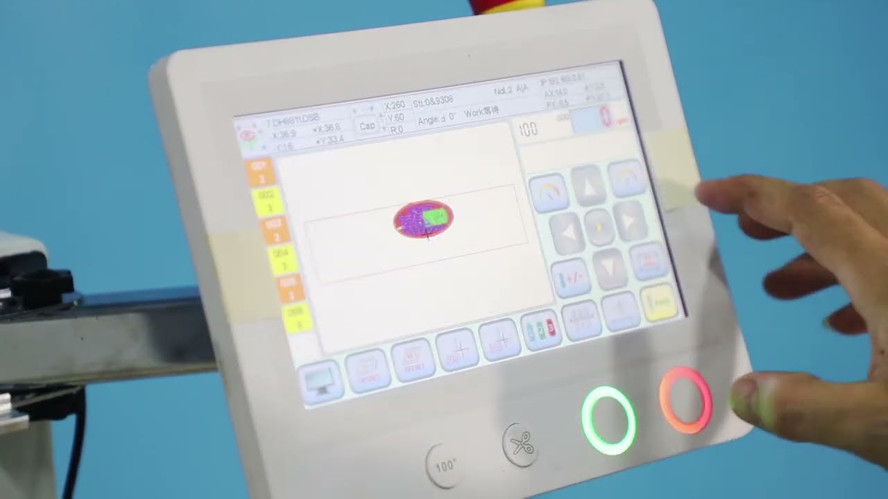 WY0901 New Model 1 Head 9 needles,Single Head Embroidery Machine