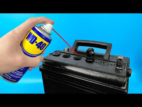 Old battery as new in 1 minute! an old repair method that surprised the experienced motorist!