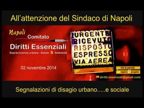 Segnalazione di disagio urbano e sociale