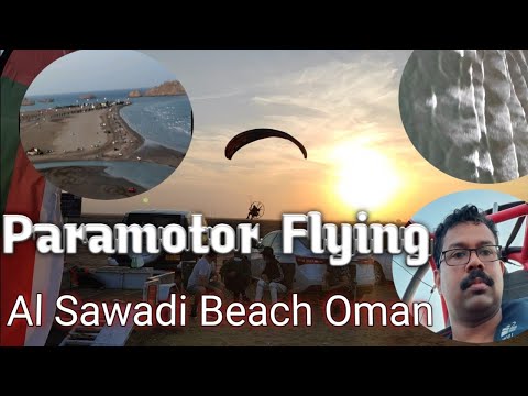#SkySafari Al Sawadi Beach Oman| #ParamotorFlying