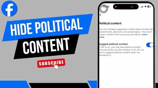 How to Turn OFF Political Content on Facebook