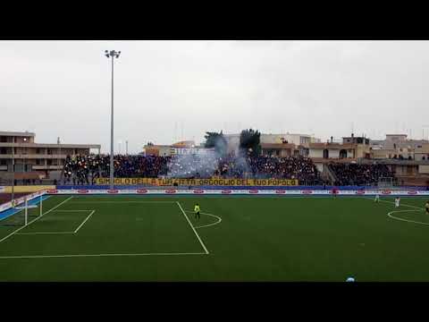 18.2.2018 Audace Cerignola - Potenza 1-1 (Support, Choreo Cerignola)