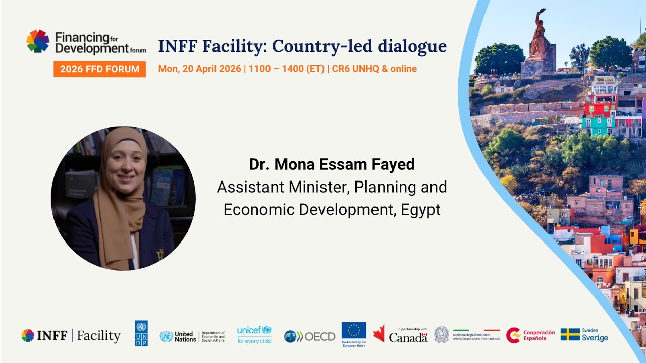 Dr. Mona Essam Fayed, Assistant Minister of Planning & Economic Development, Egypt at FFD Forum 2026