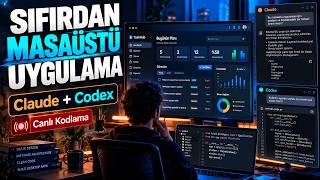 Claude ve Codex'e Masaüstü Program Yazdırıyoruz! | Sıfırdan Canlı Yazılım Gelişt