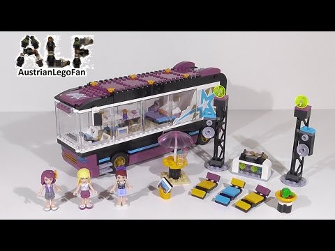 Vidéo LEGO Friends 41106 : La tournée en bus