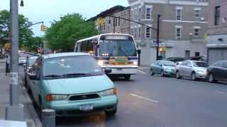 preview picture of video 'MTA NYCT Bus: 1996 Nova-RTS B49 Bus #9077 at Empire Blvd-Rogers Ave'