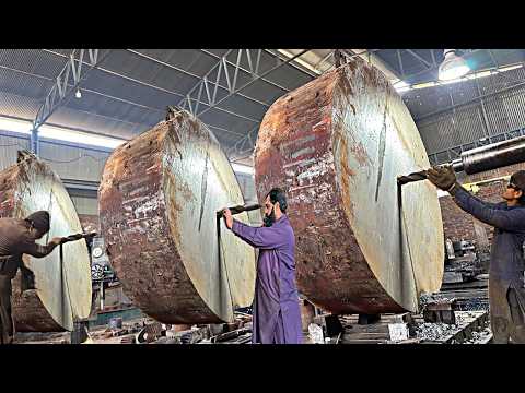 How we Turned Huge Metal into Industrial Beast with 100yrs old technology!