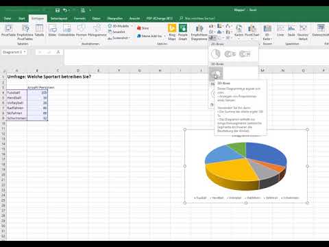 Diagramme in Excel erstellen