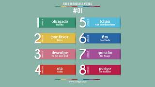 #01- PORTUGIESISCH lernen – 500 Wörter. Wir studieren Portugiesisch se