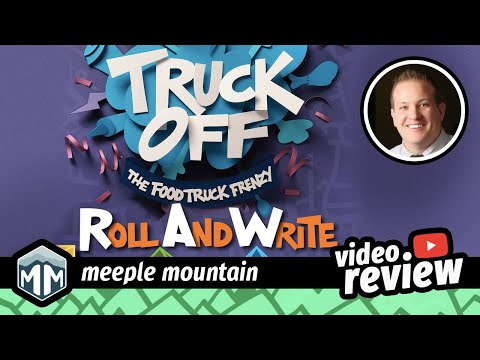 Boardgame Brody - Truck Off: The Food Truck Frenzy Roll & Write - How to Play, Overview & Review