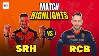 RCB VS SRH 2023 Highlights: Virat Kohli's Brilliant Century Guides RCB to Victory