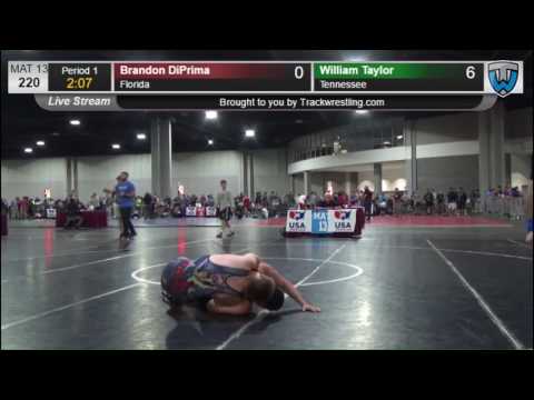 2103 Cadet Men 220 Brandon DiPrima Florida vs William Taylor Tennessee 3614088104