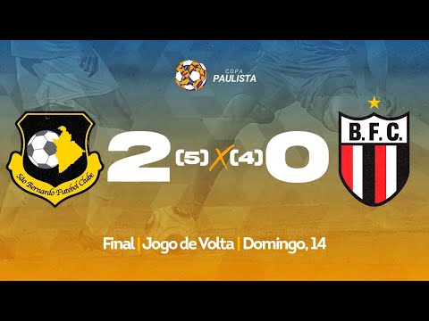Melhores Momentos de São Bernardo FC 2 x 0 Botafogo SP - Final - Copa Paulista 2021