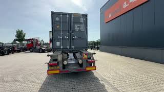 Полуприцеп контейнеровоз Van Hool 20FT/30FT ADR CHASSIS + new (ONE-WAY) 20FT DV 8'6" container | Изображение 4 - Autoline