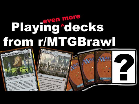Playing decks from r/MTGBrawl! - Codie, Voracious Codex with Mazes End