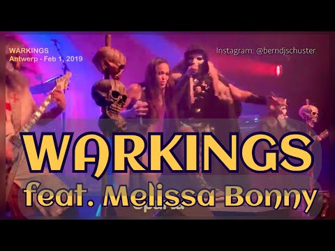 Warkings feat Melissa Bonny - Sparta @Trix Antwerp - Feb 1, 2019 - 4K LIVE