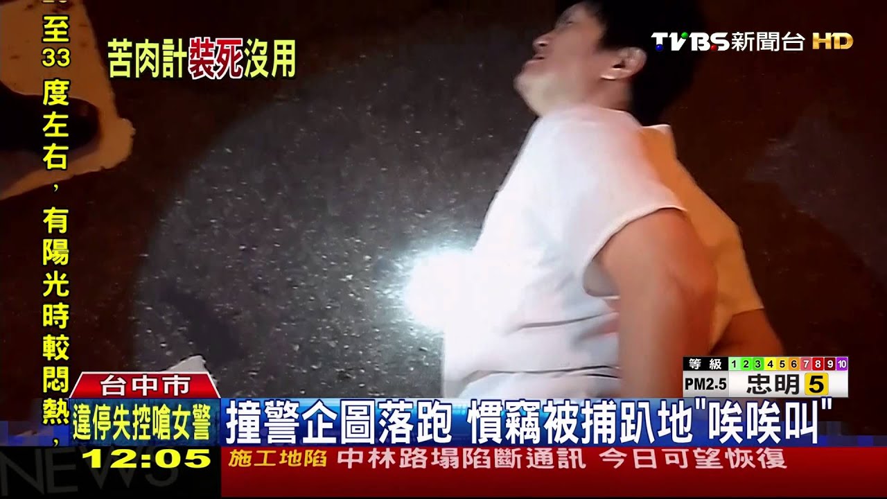 不要動！慣竊開車衝撞　警連轟3槍逮人