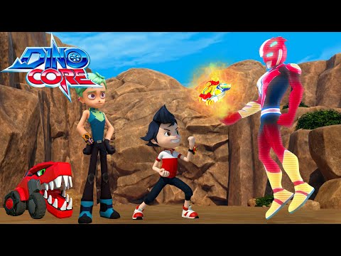 [ Dinocore Season ] Meeting Teacher Dino, Student Rex  🦖💥  Dino Rescue Squad