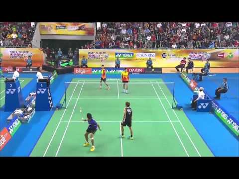 SF - 2014 Indonesian Masters GPG  - Gideon Fernaldi-Markis Kido vs Wahyu Pankaryanira-Ade Yusuf