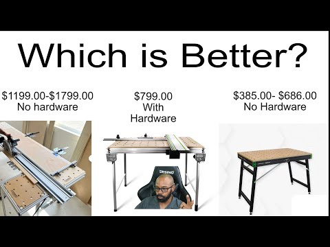 Festool MFT 3 VS The Dashboard VS The Benchdogs Ultra MFT x