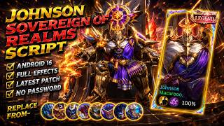 Download lagu Script Skin Johnson Legend | Full Effects & Sounds | No Password | MLBB Skin Script mp3