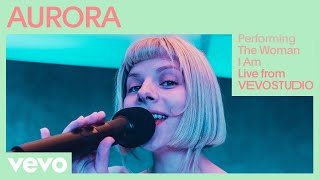 AURORA - The Woman I Am (Live) | Vevo Studio Performance