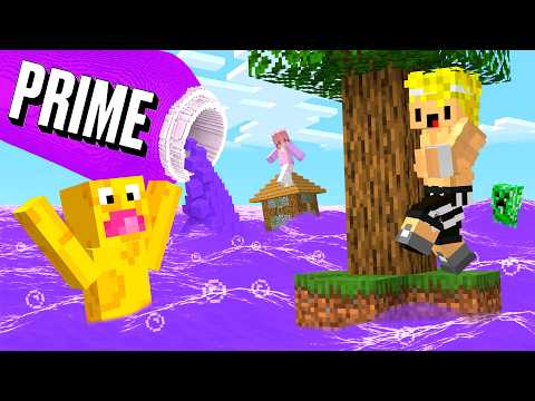 Minecraft Pero El PRIME SUBE a Cada MINUTO