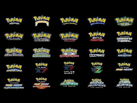 Pokémon | Every Official English Theme songs (1997-2022, Season 1-25)