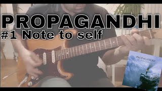 Propagandhi - Note to self [Failed States #1] (Guitar cover)