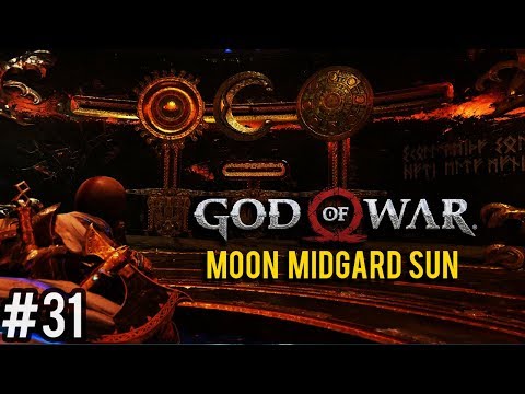 God of War 4 Walkthrough Part 31 - Moon Midgard Sun (PS4 Let's Play Commentary)
