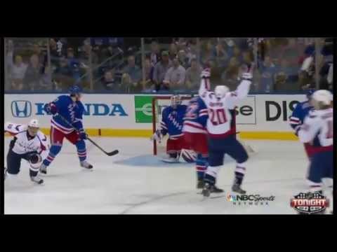 Nicklas Backstrom Goal-Capitals versus Rangers Game 3 5/6/13