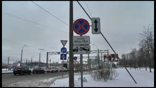 Одна из точек в Санкт - Петербурге, где не хотят чистить Перекресток и Дорогу.