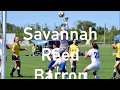 Savannah Barron Goalkeeper Game Highlight Video 2018