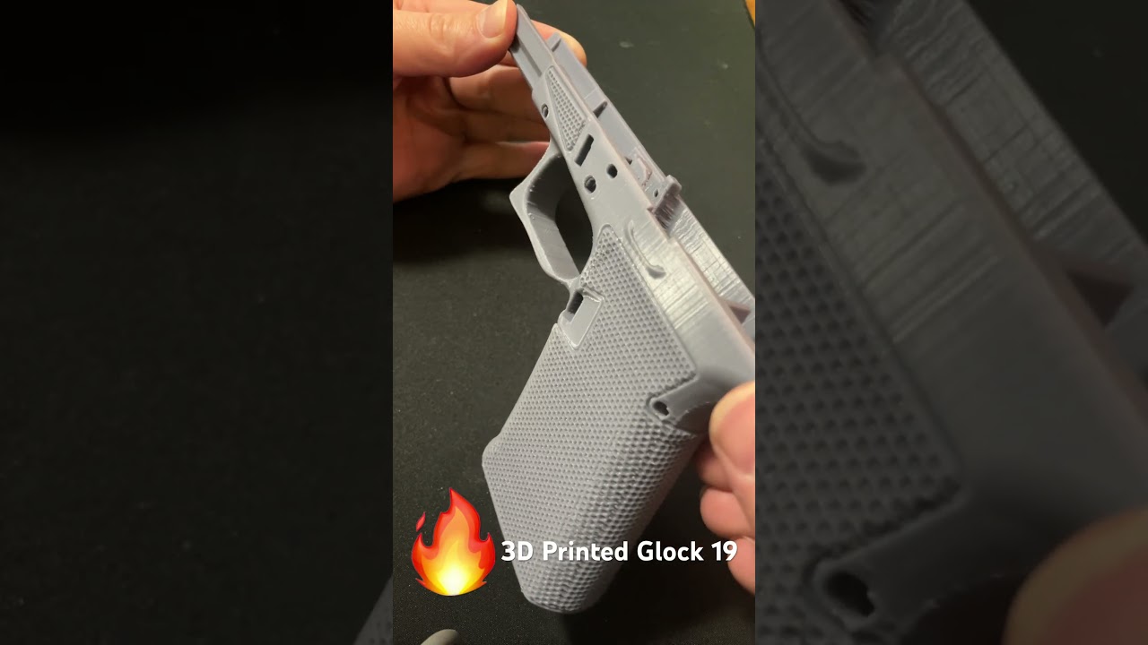 3D Printed Glock 19 FMDA DD19.2 #3dprinting #glock19 #fmda
