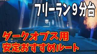 【CODBO7】フリーラン運ゲー避けてミスしても９分出せるルートメモ用