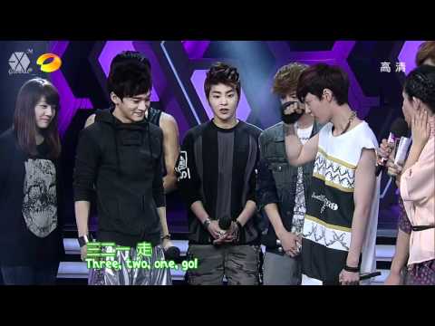 [ENG/中字/CUT/HD] 120609 EXO-M Happy Camp (Part 2/2) 湖南卫视 快乐大本营 (下)